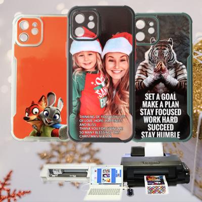 China Best Selling Silicone Mobile Phone Case With Customized Mobile Printing And Skin Cutting Machine for sale