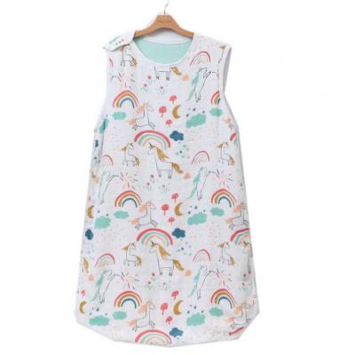 China Antibacterial Animal Embroidery 0.5Tog-2.5Tog Newborn Infant Baby Sleeping Bag for sale