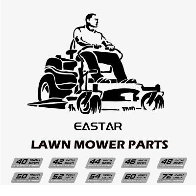 China 2-Stroke Ride Mowers Lawn Mower Part Zero Riding Lawn Mower Petrol Gas Petrol Mower Parts for sale