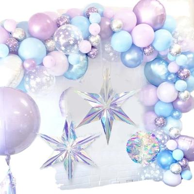 China Gift Toy Shiny Laser Party DIY Hanging Ornament Star Birthday Wedding Baby Shower Supplies Festival Party Winter Christmas Decor for sale