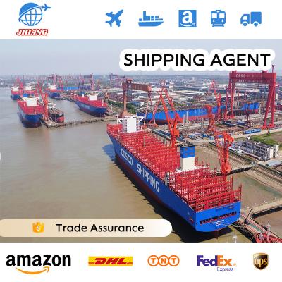 China Cheap sea freight international shipping forwarding agent in Shenzhen to USA canada UK Italy Germany France ddp Freight forward Jihang for sale