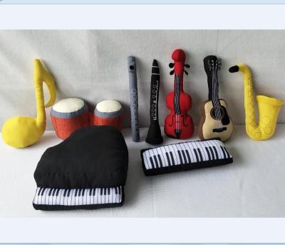 China Plush sfuffed soft musical instruments for sale