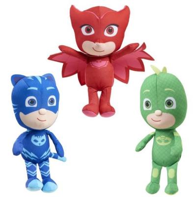 China OEM Eco-friendly Material Wholesale Pj Masks Plush Toy Doll Anime Doll Connor Greg Amaya Doll Pj Masks Children's Birthday Gift for sale