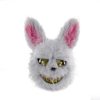 China Fashion Horror Bloody Mask Rabbit Halloween Cosplay Dance Party Props Panda Stuffed Animal Mask for sale