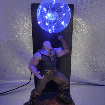 China Japanese Thanos Night Light Table Lamp Led Luminous Creative Handmade Toy Gift for sale