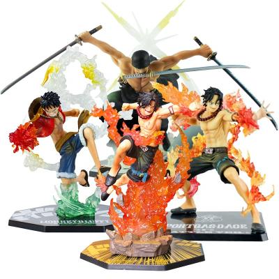 China Anime ONE PIECE large Version Monkey.D model Figures. Luffy the JAPAN series scene CAE ZORO for sale