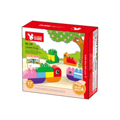 China Diecast Educational Toys from Toy Factory Direct Big Blocks for Kids 17PCS for sale