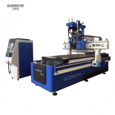 China High Working Efficient Woodworking CNC Router Machine With Auto Tools Changer For Woodworking Furniture Making for sale