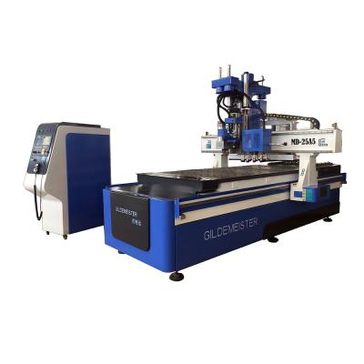 China Wood Working Automatic Loading Unloading High Performance Woodworking CNC Router ATC Cnc Router Wood Cutter Machine for sale