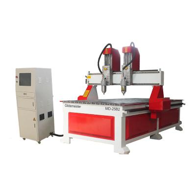 China High Efficiency Double Spindle CNC Router Wood Working Machine 10 Kw Double Spindle CNC Router Machine Double Spindle for sale