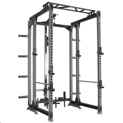 China Equipment Commercial Power Gym Linefar Club Fitness Gym Stand Squat Machine With Lat Pull Down Machine for sale