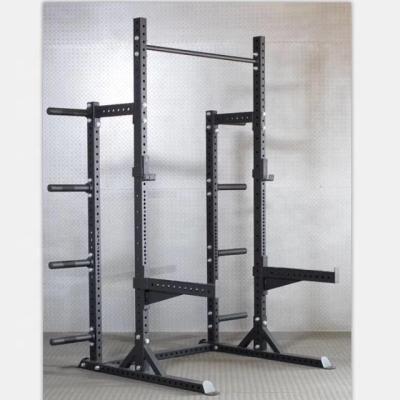 China Fitness Equipment Application Fitness Equipment Half Cabinet New Case Gym Trainer Customized Steel Bodybuilding Half Cabinet Squat Rack for sale