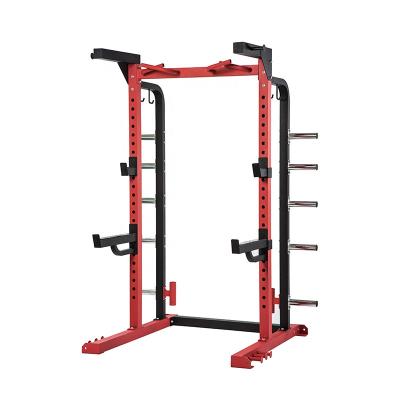 China Multi Functional Half Rack Linefar Fitness Strength Equipment Fitness Gym Exercise Squat Power Stretch Multifunctional Full Training Squat Rack for sale