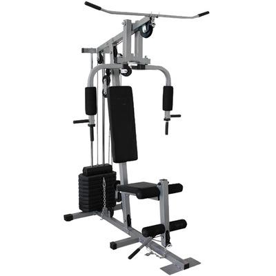 China Multifunctional Universal Fitness Equipment Trainer Home Gym One Person Station Gym Set Customized Steel Logo for sale