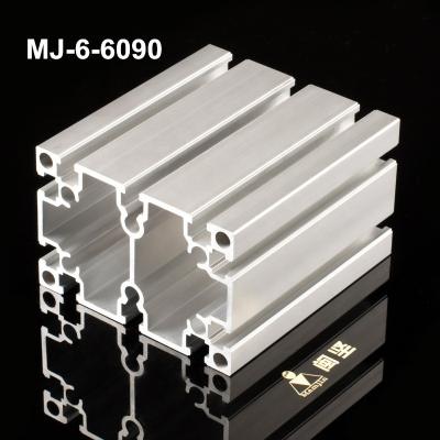 China Industrial Aluminum Profile Dark Edging Framed 6063 T5 Aluminum Series Extruded Aluminum Alloy Profile for sale