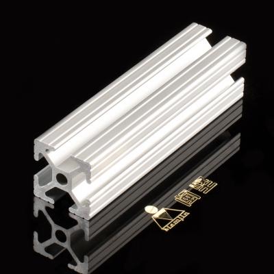 China Conveyor line aluminum extrusion 1 inch t slot 25.4*25.4 aluminum profile aluminum profile extrusion for sale