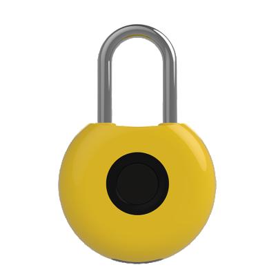 China A026-1 No APP Portable Mini Smart Keyless Fingerprint Plastic Super Lightweight Padlock L69*W45*H16.5mm for sale