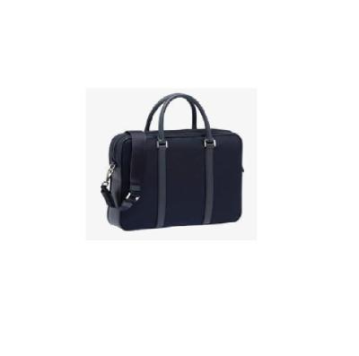 China Comfortable Classic Black Business Men Handbag Laptop Briefcase Bag for sale