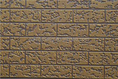 China Metal Faux Tile Wall Panel Garage Wall Panel for sale