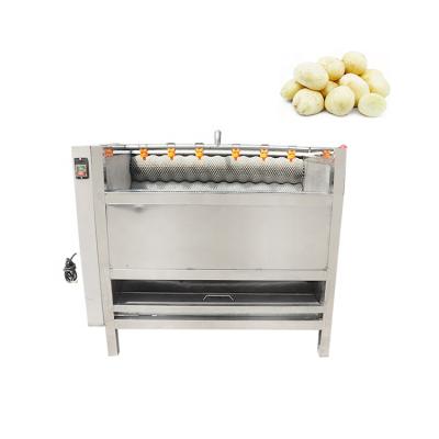 China High efficiency easy operate industrial potato peeling machine for sale abrasive potato peeler for sale