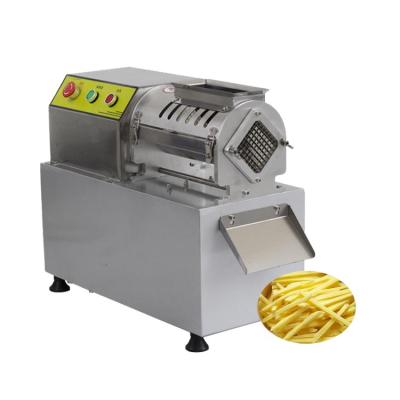 China Low Energy High Speed ​​Electric French Fries Strips Cutter Stainless Steel High Efficiency Cutter French Fries Slicer for sale