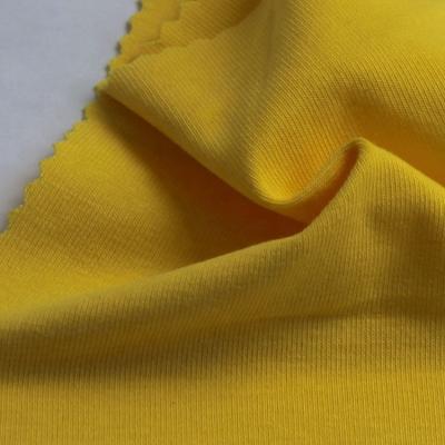 China High Quality Sustainable Combed Elastic Rib Knitted 1x1 Cotton Fabric for sale