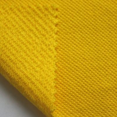 China Antistatic 100% Cotton Combed Pique Mesh Knit Fabric For Sportswear for sale