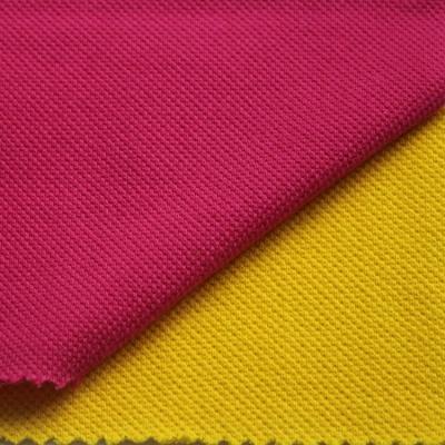 China Antistatic Hot Sale 100% Cotton Combed Pique Mesh Knit Fabric For Sportswear for sale