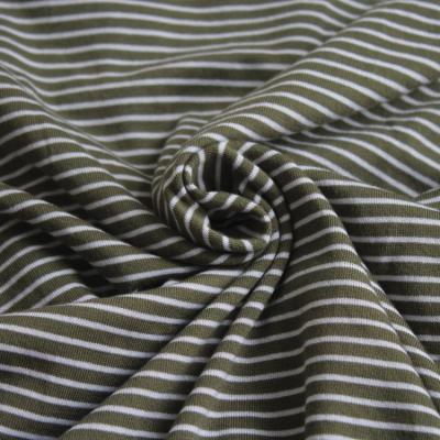 China High Quality Fashion Anti-Static Yarn Dyed Plain Stripe Jersey Fabric for sale