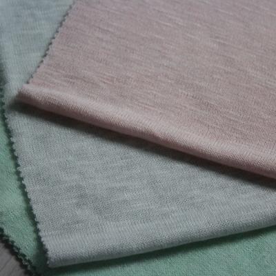 China High Quality Polyester Shrink-Resistant Viscose Elastic Hacci Roving Fabric for sale