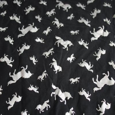 China Sustainable Design 2022 New Polyester Elastic Yummy Foil Fabric for sale