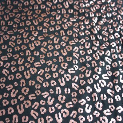 China Sustainable Design 2022 New Polyester Elastic Yummy Foil Fabric for sale