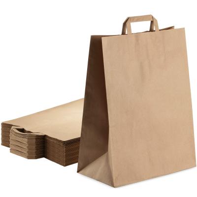 China Recycled Materials Okcarton Kraft Paper Gift Bags Snowflakes Merry Christmas Candy Cookie Tote Bag Boxes New Year 2022 Natal Kids Favors Party for sale