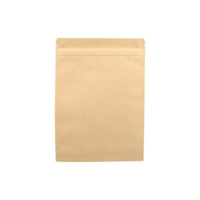 China OKCARTON Recycled Materials Custom Printed Coffee Bags Stand Up Pouch Packaging Eco Friendly Kraft Paper Bags for sale