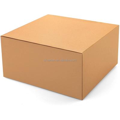 China Handmade Packaging Logo Recycled Mailer Shipping Box Custom Paper Okcarton Box Customize Paper Box for sale