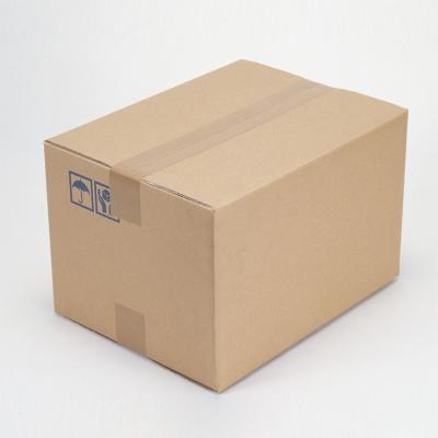 China OKCARTON Recyclable Custom Logo Cardboard Manufacturer Corrugated Mailing Box For Delivery Packing Cardboard for sale