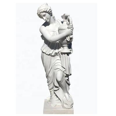 China China Factory Marble Statue Supplier Modern Marble Statue Figure Sculpture Garden Decoration for sale