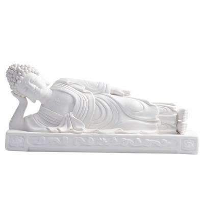 China wholesale marble giant buddha statues modern sleeping large buddha decoration for sale for sale