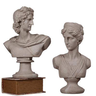 China Modern good quality sandstone female and male marble busts for sale female bust models Mary bust for sale