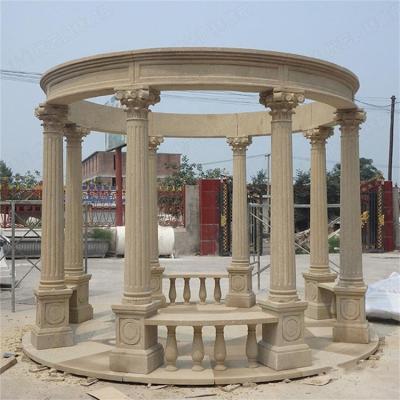 China Modern Garden Gazebo With Mosquito Netting Luxury Garden Gazebo Stone Garden Gazebo for sale