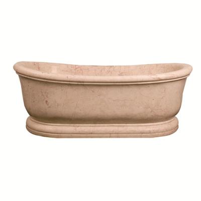 China Elegant nature stone bathtub free standing outdoor natural stone bathtub for sale for sale