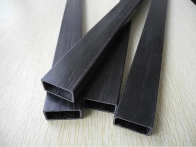 China Square Large Diameter Carbon Fiber Tube Rectangular Pultrusion Tubing for sale