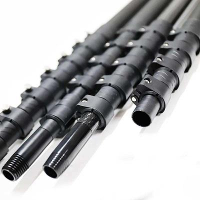 China 3K 12K Surface Carbon Fiber Telescopic Pole High Stiffness Low Weight Wear Resistance for sale