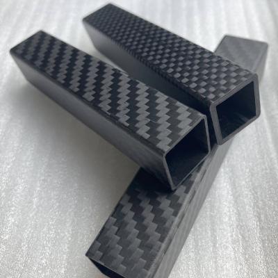 China 3K Twill Roll Wrapped Carbon Fibre Square Tube - 2×2 Twill Carbon Fiber Fabric for sale