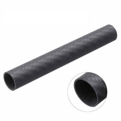 China 3K Roll Wrapped Carbon Fiber Tubing Matte Twill Surface UV Resistant for sale