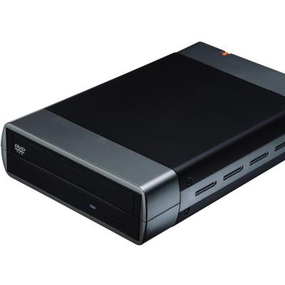 China Desktop 5.25 External Portable Optical Drive Box SATA USB 3.0/E-SATA Output DVD/CD-RW External Box US Standard Housing Power for sale