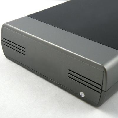 China Portable External SATA USB 2.0output External DVD/CD-RW Box, British Standard Power Desktop 5.25 Optical Drive Power Supply for sale