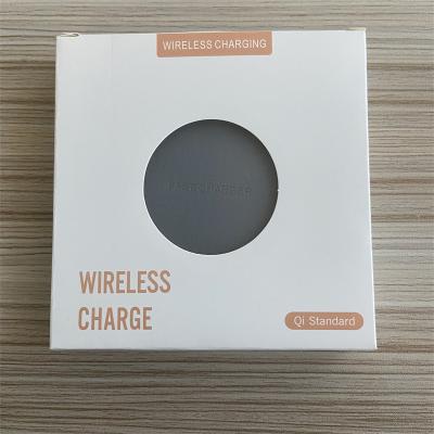 China 10w QI Standard Battery Charger Factory Price Wireless Ultra Thin Fast Bottom Charging Radio for sale