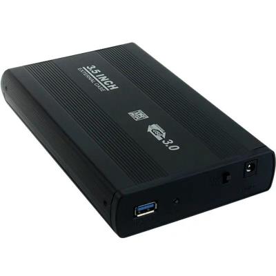 China 3.5 Inch Aluminum USB3.0 To SATA Port External SSD HDD Hard Drive Chassis USB 3.0 HDD Chassis European Standard Power Supply for sale