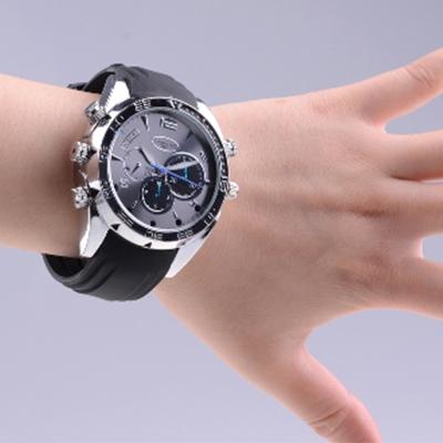 China Spy 1080P Two Way Audio Watch Camera Night Vision With HD Hidden Sports Watch Mini Camera Recorder for sale